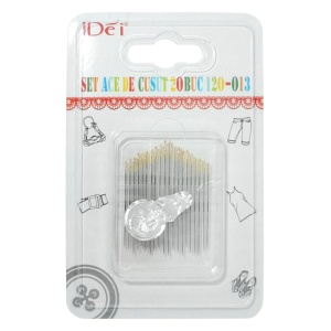 Ac de cusut 3,5-4,5cm 20/set 062116