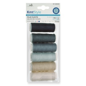 Ata papiota 80m/rola 6/set KmtStyle nuante gri 3283283