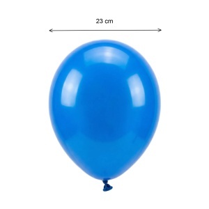 Balon culori diverse sidefate 23cm 100/set 035404 - Img 2