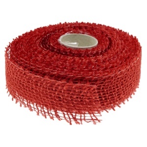 Banda iuta rosie 5cm x 8,5m/rola 5275
