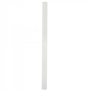 Baton silicon transparent 1,1x27cm pentru pistol silicon mare /bucata