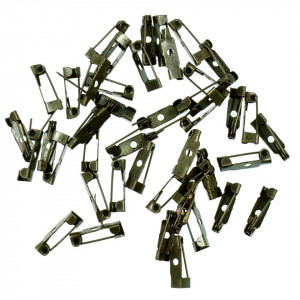 Baza brosa bronz 1 gaura 15mm 11,5g (40buc)