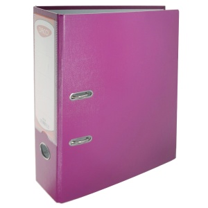 Biblioraft plastifiat 7,5cm A4 Daco BP175M mov