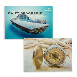 Caiet geografie policromie A4 60g 24 file Ecada 29301 - Img 2