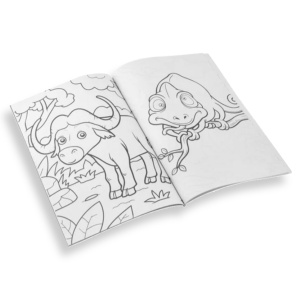 Carte de colorat si activitati 21x29,5cm 64 pagini Jungla Creative Craft 150069 - Img 2