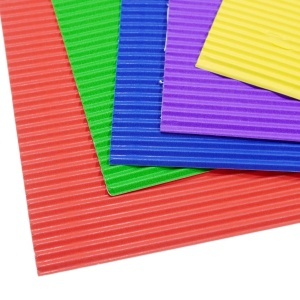 Carton ondulat 5/set A4 Daco multicolor AD028 - Img 2