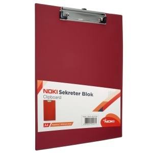 Clipboard simplu A4 Noki rosu 4220-080