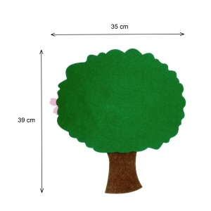 Copac pasla cu flori 39x35cm - Img 2