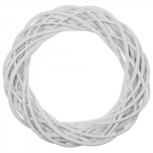 Coronita nuiele rachita alba 25cm B32711/34091