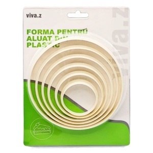 Decupator plastic cerc 4,5-12,5cm 6/set T05217