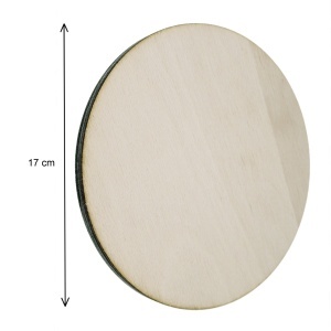 Disc placaj 17x0,8cm - Img 2