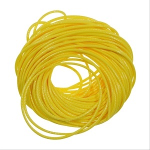 Fir sintetic lucios cerat galben 1mm x 10m