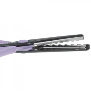 Foarfeca cu model maner lila/negru model-10 16cm Daco FF420 - Img 2