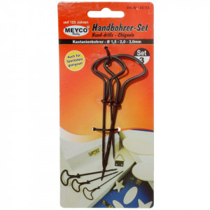 Foreza manuala 1,5/2/3mm 3/set Meyco 65116