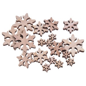 Fulg placaj natur 2,5-7cm 18/set Canea 129CAN151079