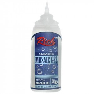 Gel transparent efect 3D 60ml Rich - Img 2