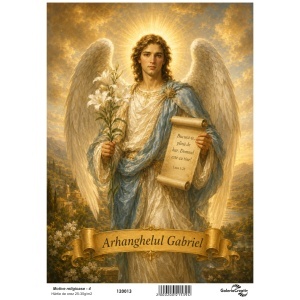 Hartie de orez Motive religioase - 4 20x27,5cm
