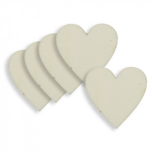 Inima placaj 3cm 5/set
