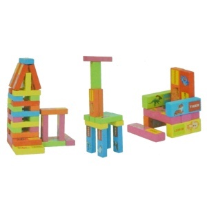 Joc educativ din lemn 5 in 1 - La pescuit cu Cifre - multicolor 23x45,5cm 59 piese + suport - Img 5