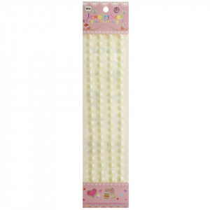 Jumatati perla adeziva ivoar 10mm 84/set