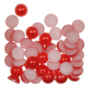 Jumatati perla plastic rosie 12mm 20g