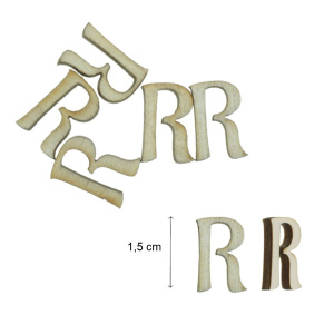 Litera placaj 1,5cm 5/set - Img 18