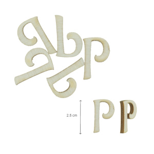 Litera placaj 2,5cm 5/set - Img 18