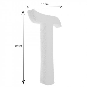Litera polistiren dens -T- 30x18x2cm font Aladin - Img 2
