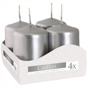 Lumanare stalp 4x6cm 4/set Aura-Bispol SW40/60 - Img 2