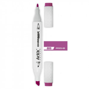 Marker pe baza de alcool cu 2 capete varf rotund si tesit 1mm/2-5mm Artix PP915 - Img 22