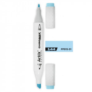 Marker pe baza de alcool cu 2 capete varf rotund si tesit 1mm/2-5mm Artix PP915 - Img 32