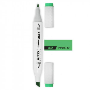 Marker pe baza de alcool cu 2 capete varf rotund si tesit 1mm/2-5mm Artix PP915 - Img 52