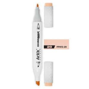 Marker pe baza de alcool cu 2 capete varf rotund si tesit 1mm/2-5mm Artix PP915 - Img 62