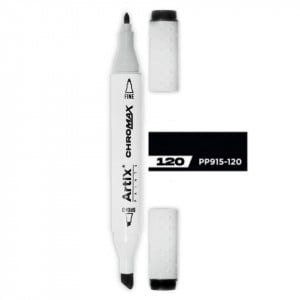 Marker pe baza de alcool cu 2 capete varf rotund si tesit 1mm/2-5mm Artix PP915 - Img 120