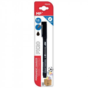 Marker permanent negru varf 1mm pentru CD/DVD MP PE415