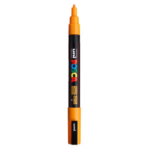 Marker vopsea pe baza de apa varf 0,9-1,3mm Uni Posca pc-3m - Img 12