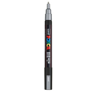 Marker vopsea pe baza de apa varf 0,9-1,3mm Uni Posca pc-3m - Img 20