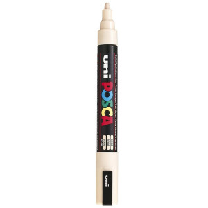 Marker vopsea pe baza de apa varf 1,8-2,5mm Uni Posca pc-5m - Img 2