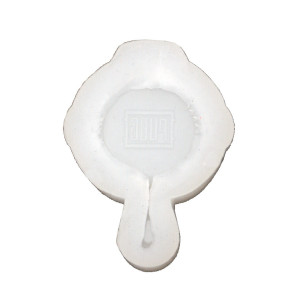 Matrita silicon tigaie PUBG 5,6x7,7x1,3cm 824927 alb