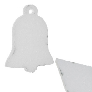 Miniatura polistiren dens stea/clopot/brad/ 4,5x1cm 3/set - Img 3
