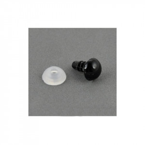 Ochisori rotunzi plastic cu surub 0,6cm 4/set Meyco 23342 - Img 2