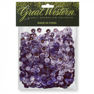 Paiete plastic mov deschis 6mm 14g