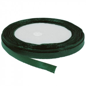 Panglica satinata verde brad 6mm x 21m/rola