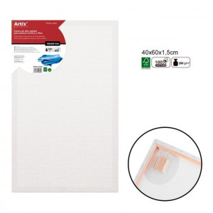Panza pictura bumbac >50cm 280g pe sasiu de 1,5cm Artix PP98 - Img 3