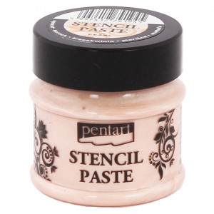 Pasta pentru sablon (stencil paste) 50ml Pentart 2940- - Img 3
