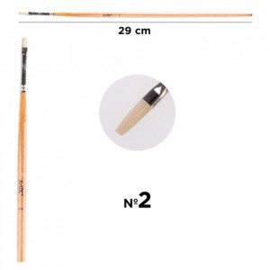 Pensula par porc varf drept coada lunga Artix PP288 - Img 2