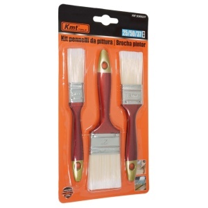 Pensula sintetica tip bidinea 25-37-50mm 3/set KmtTools 9369237