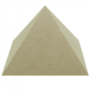 Piramida mdf 12x12x8cm PIR2