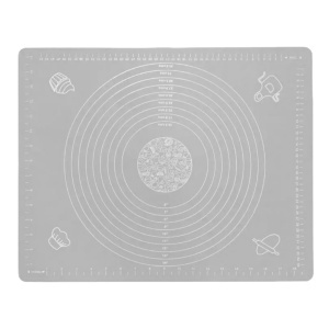 Planseta silicon 40x50cm gri T01001