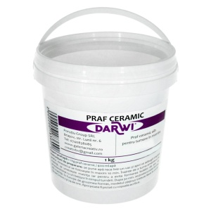 Praf ceramic natur 1kg/galetusa Darwi Form-0561 (Compozit mineral pentru turnare la rece)